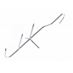 Trigubi kabliukai žuvies rūkinimui Biowin, 5 vnt.