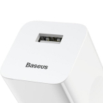 Greito įkrovimo USB įkroviklis su Quick Charge 3.0, baltas