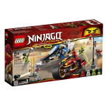 70667 LEGO&reg; NINJAGO Kai kardų dviratis ir Zane sniegomobilis