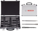 Grąžtų ir kaltų rinkinys Bosch SDS-Plus, 11 dalių