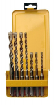 Grąžtų rinkinys Dewalt SDS+ 10 12 5 6 8mm (DT9701-QZ), 7 vnt.
