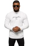 Vyri&scaron;kas baltas megztinis Gangster O/B7548-53822-XL, XL