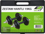 Keičiamo svorio hanteliai EB Fit, 19kg (2x9.5kg)
