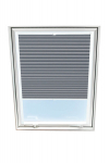 Klostuota užuolaidėlė stoginiam langui Velux, 94x118 cm, Pilka B-308000