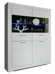 Vitrina Snow SNWV622B,&nbsp;balta