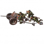 Tamiya - 3.7cm Anti-Tank Gun (PaK 35/36), 1/35, 35035