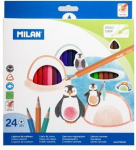 Spalvoti pie&scaron;tukai Milan 324, 24 spalvų