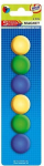 Spalvoti magnetukai 29mm, 6 vnt. Starpak