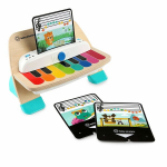 Medinis, taktilus ir elektroninis muzikinis žaislas HAPE Baby Einstein Stebuklingas prisilietimas pianinas