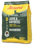 Josera be grūdų ypatingai tinkantantis jautriems &scaron;unims Salmon&Potato, 900 g