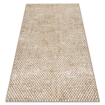 FLAT 48955265 Sisal kilimas Geometrinis - natūralios smėlio spalvos &scaron;iaudų spalvos, virvelė, smėlio spalvos