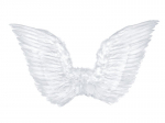 Sparnai Angel's Wings, balti, 75x45 cm, 1 pak/1 vnt
