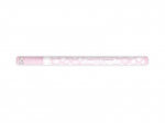 Konfeti patranka Rožių žiedlapiai, baltos spalvos, 80 cm, 1 vnt