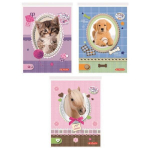 Bloknotas a6/46 lapelių Pretty Pets