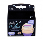 Skustuvo peiliukai Wilkinson Sword Intuition Dry moterims, 3 vnt.
