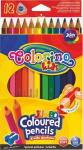 Colorino Jumbo 12 spalvų kreidelės su drožtuku