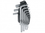 Modeco Hex Imbusinių Raktų Rinkinys 1.5-10mm, 10 vnt.