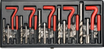Sriegių remonto rinkinys M5&ndash;M12 131 vnt YT-1763 YATO