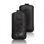 Dėklas Etui Deko skirtas Samsung Galaxy S2, juoda
