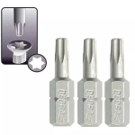 Atsuktuvo antgaliai Torx T30x25mm, 3vnt.