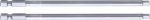 Proline Hex bitai 1/4" S2 H4, 100mm - 2 vnt.