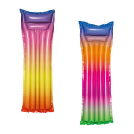 Pripučiamas paplūdimio čiužinys Bestway Rainbow, oranžinis/rožinis