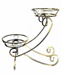 Stovas gėlėms 10-0155 60*60*40cm