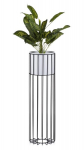Modernus gėlių stovas su korpusu Loft, 70 cm