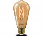 Led E27 St64 7w Smart Wifi Gintarinė lemputė, reguliuojama spalvos temperatūra