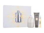 Rinkinys Azzaro Wanted vyrams: kvapusis vanduo EDP, 100 ml + &scaron;ampūnas, 75 ml + pur&scaron;kiklis, 10 ml