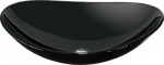 Stiklinis praustuvas Mexen Sonia, Black