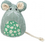 Pelė, sėdima, medžiaginė, katžolė, 11 cm, Trixie
