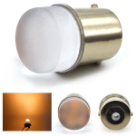 R5W, R10W, P21W LED lemputė BA15S 12V CANBUS oranžinė 900lm