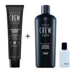 Plaukų dažai American Crew Precision Blend, 7-8 &scaron;viesus, 1 vnt.