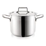 Orion puodas, 8 l, Puodas plienas su dangčiu ANETT 24 cm, 8 l