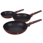 Berlinger Haus titaninių keptuvių rinkinys Leonardo, 3 vnt.