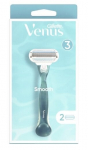 Skustuvas moterims Gillette Venus Smooth + 2 skutimosi galvutės