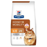 Hill'S PD K/D Kidney + Mobility suaugusioms katėms su vi&scaron;tiena, 3 kg