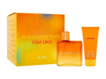 Rinkinys Mandarina Duck Vida Loca moterims: tualetinis vanduo EDT, 100 ml + kūno losjonas, 50 ml