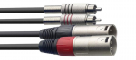 Stagg XLR/RCA, 6 m