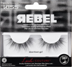3D Downtown Girl Rebel Kiss dirbtinės blakstienos 1 pora