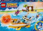 LEGO&reg; Sonic the Hedgehog 76997 nuotykių valtis su uodegomis, interaktyvus žaislas