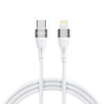 USB-C - Lightning kabelis iPhone, 27W, 1m, baltas
