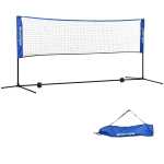 Badmintono tinklo rinkinys, 310x103x107-155 cm, Mėlynas