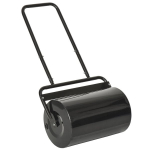 Vejos volas su U formos rankena, sodo volas, sodo ritinys, 32 cm skersmuo, 38 l vandens / 62 kg smėlio, metalas, juodas, 58 x 32,5 x 113 cm