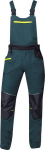Tamprus darbo puskombinezonis 4Xstretch žalias