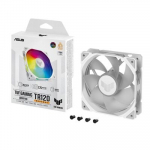 ASUS TUF GAMING TR120 ARGB Reverse Baltas 1-vnt. Kompiuterio Dėklo Au&scaron;intuvas 12 cm