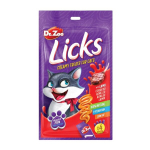 Dr. Zoo Licks katėms su ėriena, (4 x 15 g) x 6 vnt