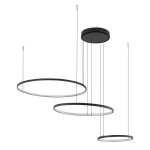 Led pakabinamas &scaron;viestuvas Nowodvorski Circolo 10817, 3000k, juodas