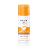 Fluidas nuo saulės ir hiperpigmentacijos Eucerin Sun Face Pigment Control Fluid SPF 50+ Tinted Light, 50 ml